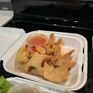 Crab Cheese Wontons