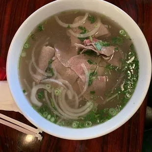 Pho Rare Steak (Med $10.25)