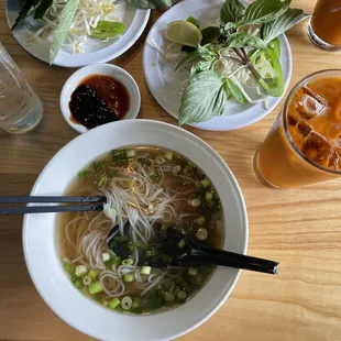 Pho and Thai Tea