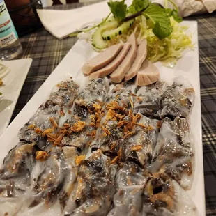 #6-  Pork and mushrooms crepes