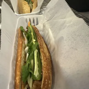 Pork Bahn Mi Sandwiches