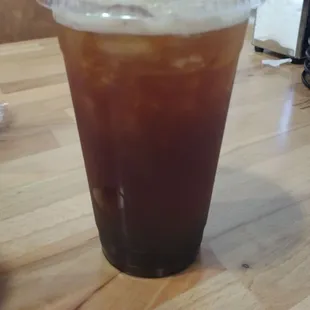 Passion Fruit Bubble Tea.