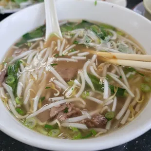 Small bowl of pho chin