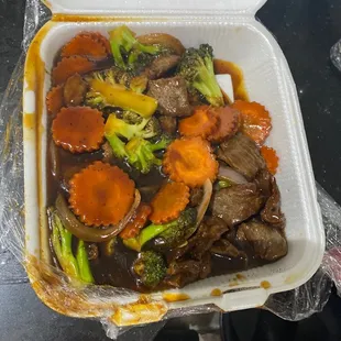 Beef and broccoli