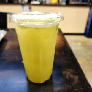 Fresh sugarcane juice