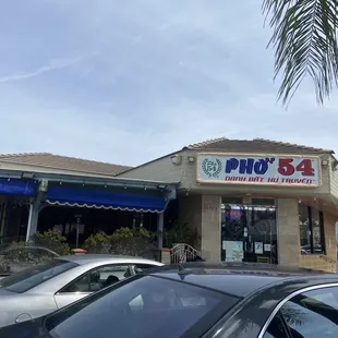outside
