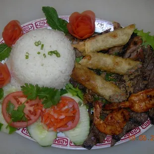 Beef and Rice Plate