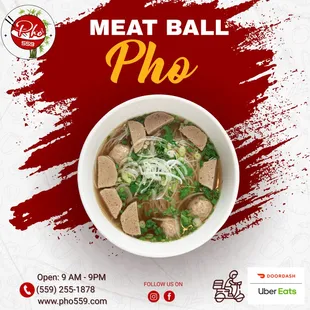 Meat Ball Pho