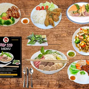 Pho 559 Menu
