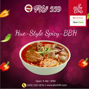 Hue style spicy BBH