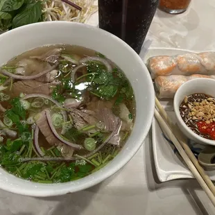 Fatty beef brisket pho