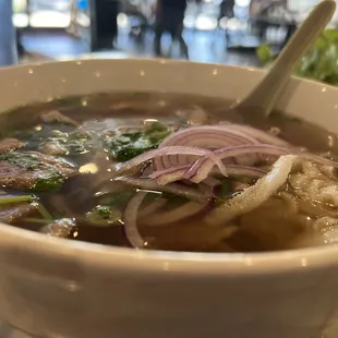 Phở Dặc Biệt Stew with Rice Noodle