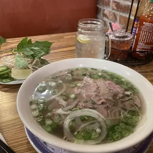 Tenderloin and Brisket Pho