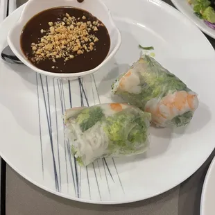 21. Shrimp Pork and Summer Rolls