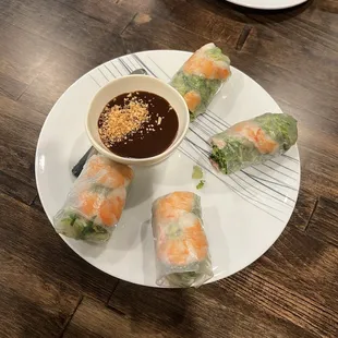 21. Shrimp Pork and Summer Rolls