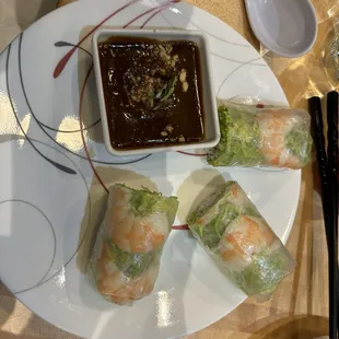 21. Shrimp Pork and Summer Rolls