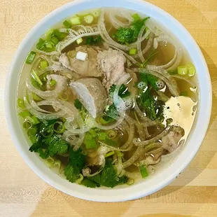 Special combo beef pho