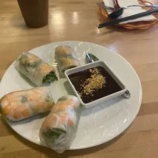 21. Shrimp Pork and Summer Rolls