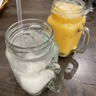 Mango bubba , young coconut water