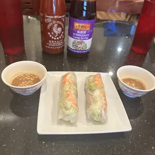 A1. Spring Roll with Steamed Shrimp and Pork