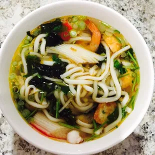 Come and try out our new item Undon Seafood or Shrimp .