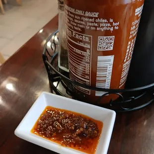 On New Year's Day they honored my request for Sate.