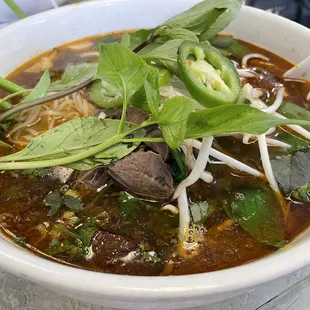 Bun Bo Hue. My favorite Pho. They make very tasty and authentic. Customer service is truly the best.