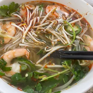 Shrimp pho