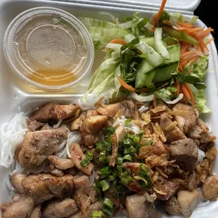 Chicken Vermicelli Plate