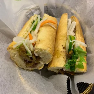 Pork banh mi