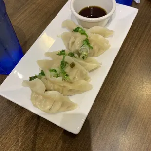 Steamed dumplings