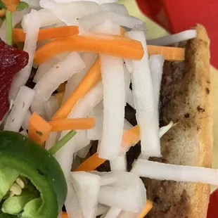 Delicious sandwich. Bread kind of hard though