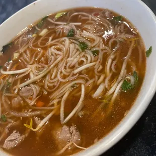 Rare steak Pho