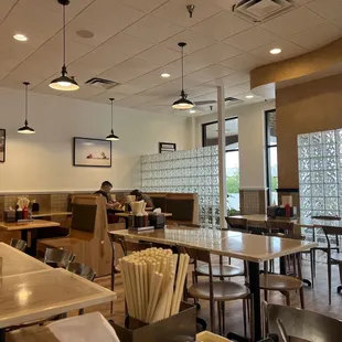 New modern clean interior