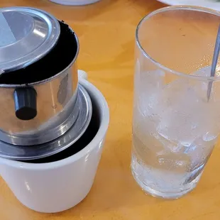 Coffee with condensed milk