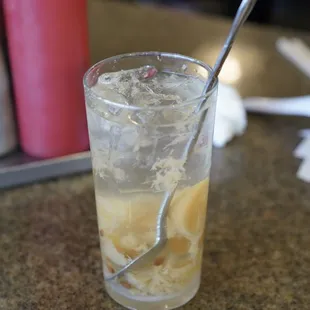 Salty lemonade--like Gatorade with flavor x20.