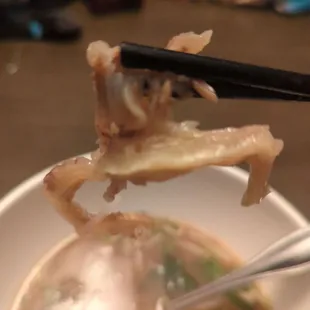 Inedible gristle, more is not pictured.