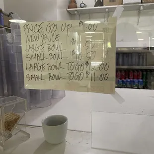 a cup of coffee on a counter
