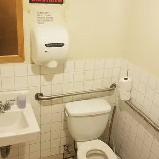 The bathroom