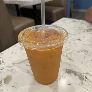 Thai milk tea