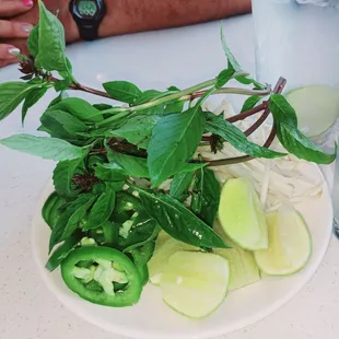Fixins for pho