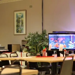 Interior of the restaurant