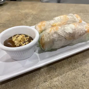 Soft Fresh Spring Rolls