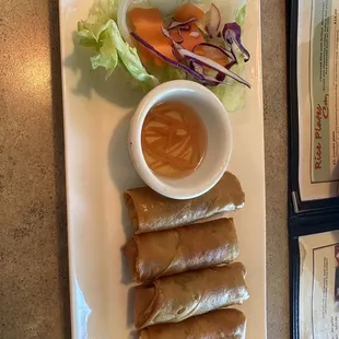 Crispy Fried Egg Rolls-good flavor