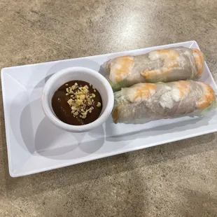 Soft Fresh Spring Rolls