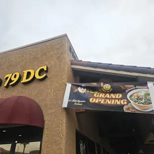 sushi and sashimi, outside