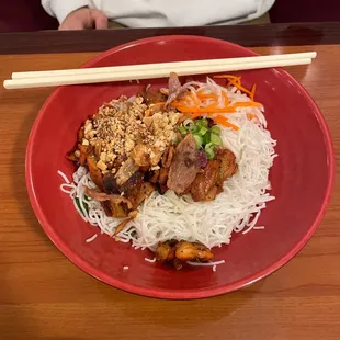Vermicelli Bowl (Bun Heo/ Bo/ GA/ Tom Nuong)