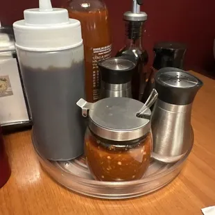 New condiment containers