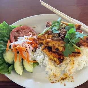 Spicy Lemon Grass Tofu