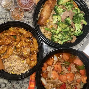 The delicious spread! IG: @bettyeatsthecity